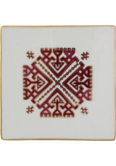 Porland Arabesque Desen6 Bardak Altlığı 10x10 Cm 04alm006817 Çok Renkli