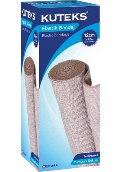 Kuteks Kuteks Elastik Bandaj 12cmx3.5m