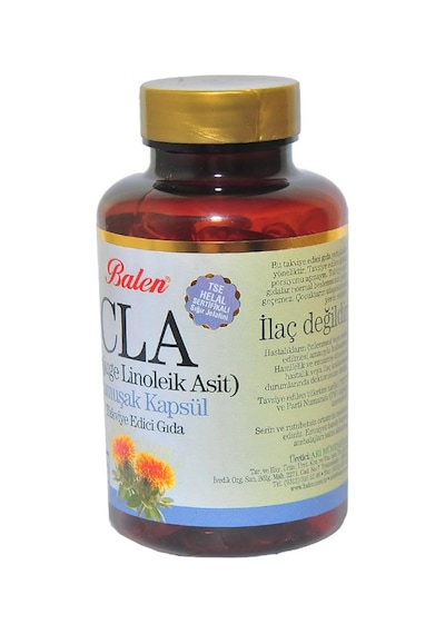 Balen Cla Konjuge Linoleik Asit Aspir Yağı Kapsülü 1380 MG x 100