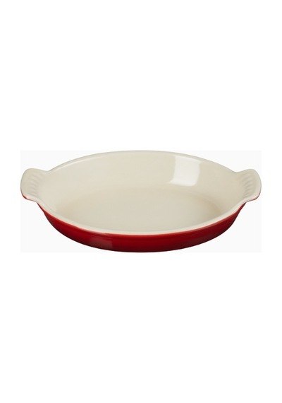 Le Creuset Oval Seramik Mini Fırın Kabı Fırın Tepsisi Kırmızı