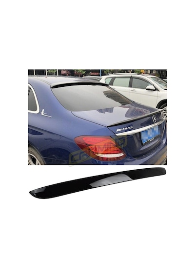 Mercedes C Serisi W205 Cam Üstü Piano Black Spoiler
