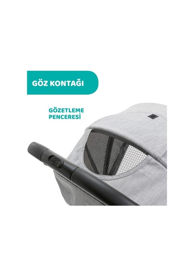 Chicco Trolley Me Bebek Arabası Ligth Grey