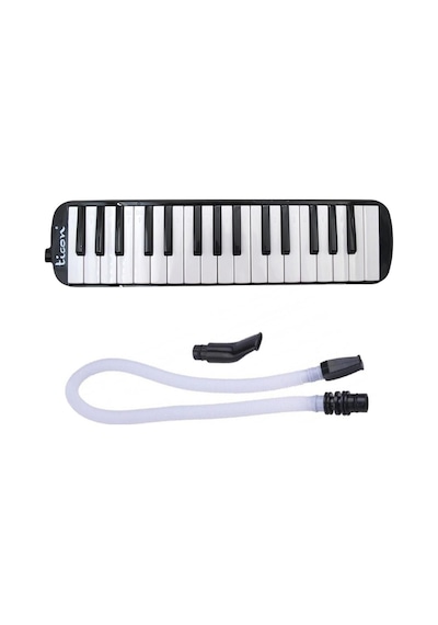 Ticon 32 Tuşlu Bez Çanta Melodika Siyah