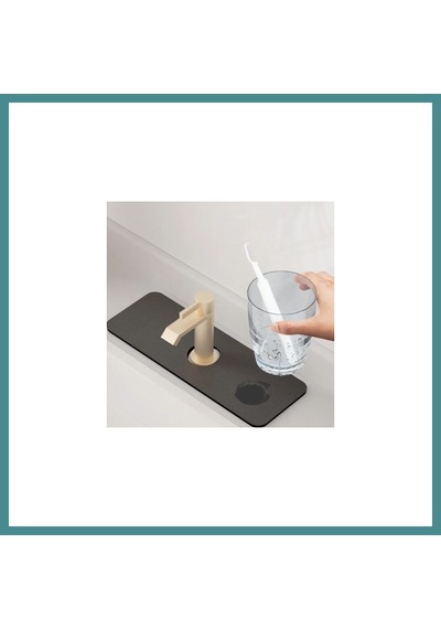 Trendexa Su Emici Sihirli Lavabo Kenar Matı 38x13cm Mc-605 Mac Çok Renkli