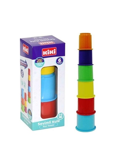 6 Parçalı Sevimli Kulecikler - Mavi Su Dünyası