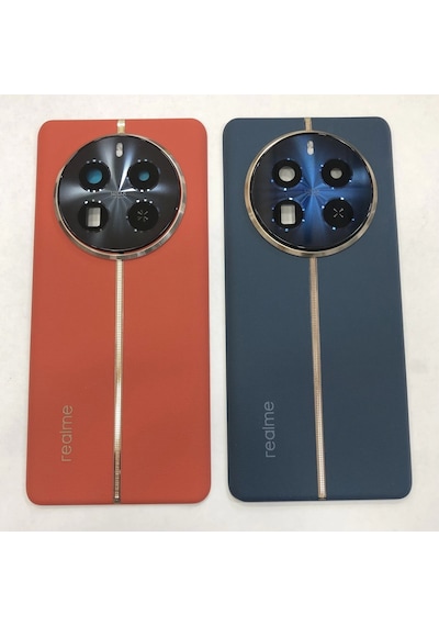 Realme 12 Pro Plus Rmx3840 Arka Kapak Pil Kapağı Full Kırmızı