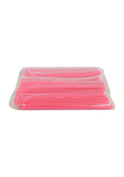 Körüksüz Pipet Ayran Kola Meşrubat Pipeti 19 Cm Kırmızı 150 Adet Paket Diğer