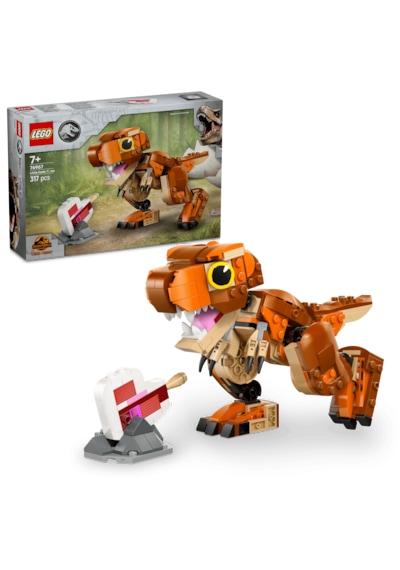LEGO® Jurassic World Küçük Eatie: T. rex 76967 - 7 Yaş ve Üzeri Çocuklar için Dinozor İçeren Yaratıcı Oyuncak Yapım Seti (317 Parça)