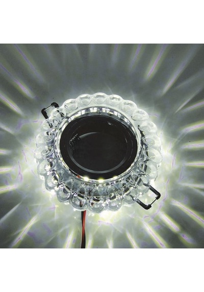 Cata Ct-6594 Kristal Led Çerçeveli Cam Spot Kasası 4000K Ampulsüz