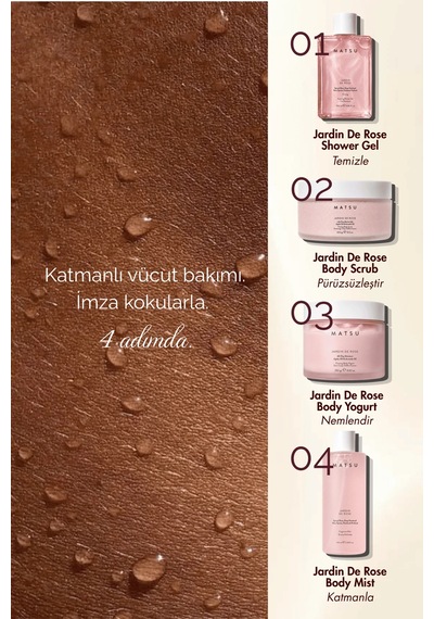 Jardin De Rose Sıkılaştırıcı Gül & Paçuli Vücut Peelingi 300 Gr