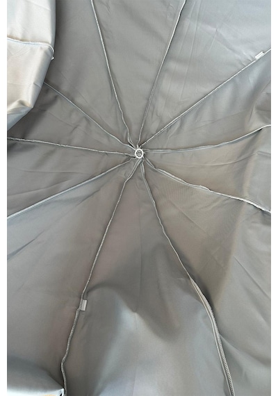 Gri Polyester Kumaş, 200 Cm / 10 Telli Plaj Şemsiyesi Uyumlu
