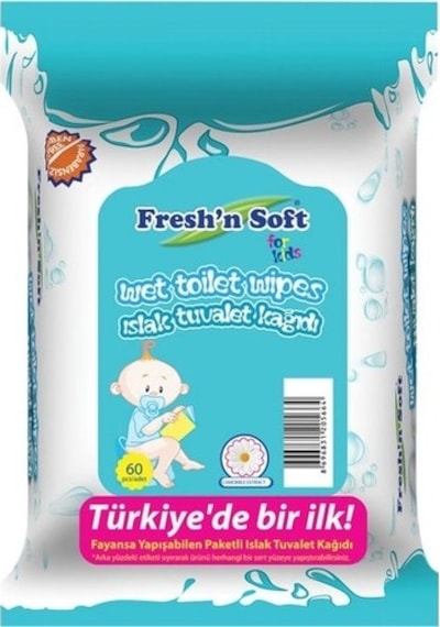 Fresh'n Soft Islak Tuvalet Kağıdı Fırsat Paketi 6 x 60'lı 360 Yaprak
