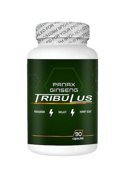 Panax 1 Kutu Panax Ginseng Tribuluslu Fenugreekli Shilajitli Hornygoatlı 90 Lı Erkeklere Özel Caps