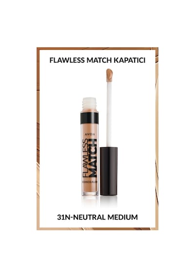 Avon Flawless Match Likit Kapatıcı 31N Neutral Medium