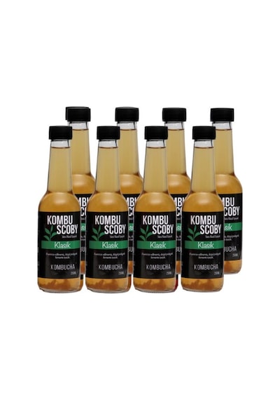 Kombu Scoby Kombucha Klasik Yeni Nesil İçeçek 8 x 250 ML