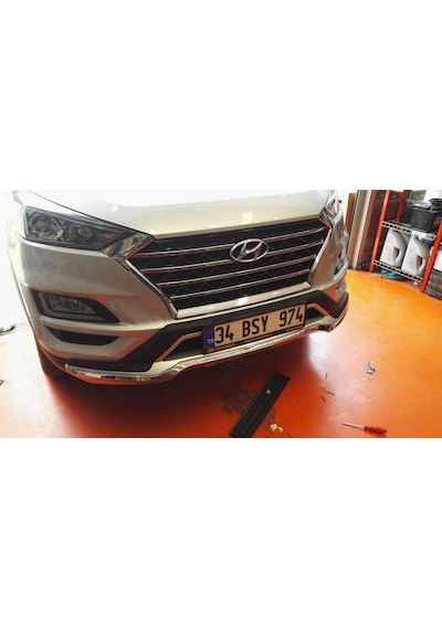 Hyundai Tucson Sadece Ön Koruma Difüzör 2018- 2019-2020 Difrizör