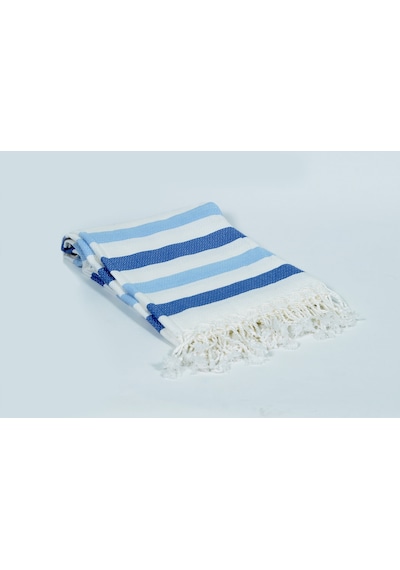 Ark Peştemal Mavi %100 Pamuk 90 180 Ebatında Banyo& Plaj Havlu