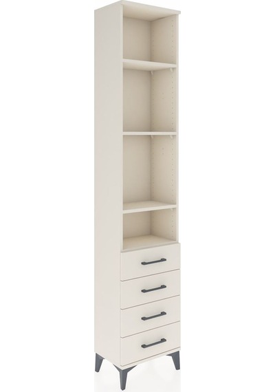 Arges Dolap 4 Raflı 4 Çekmeceli 44x30x221 Aytaşı-aytaşı Aytaşı