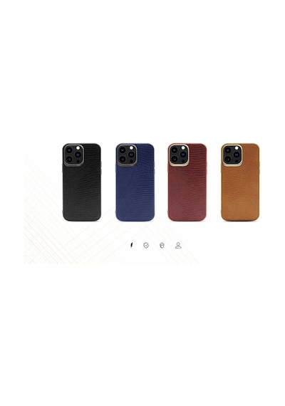 Kajsa Apple Uyumlu iPhone 13 Pro Max Kılıf Kajsa Preppie Collection Pu Deri Kapak ZORE-219831