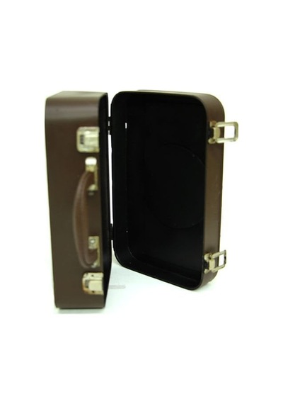 Dekoratif Metal Radyo Bavul C0253 1 Ad