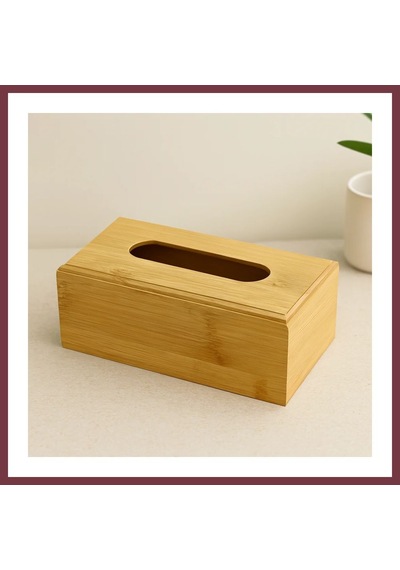 Storeşahin Ahşap Bambu Peçetelik 11.6x22.8 Cm Shn0720