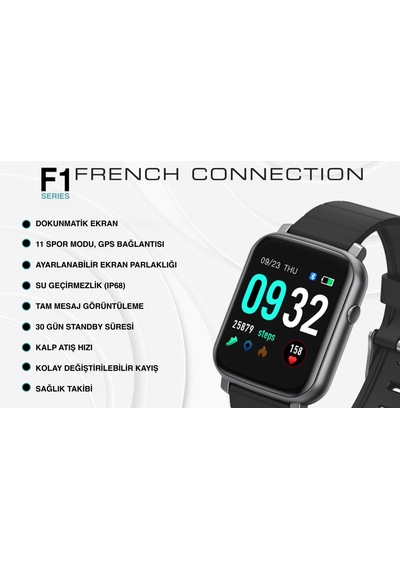 French Connection F1-b Kol Saati Çok Renkli