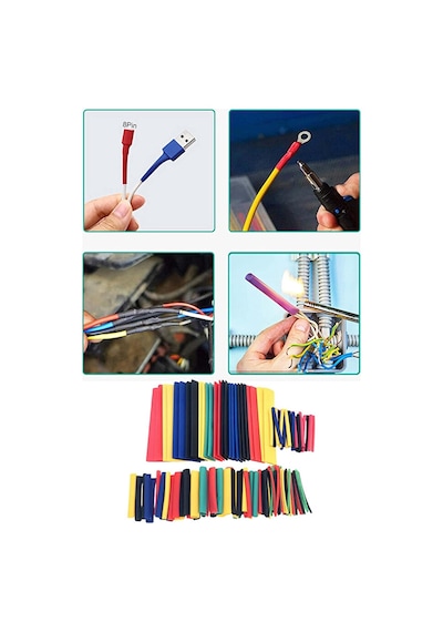 Mucit Home Makaron Set Isı Ile Daralan Kablo Seti 164 Parça 8 Boy