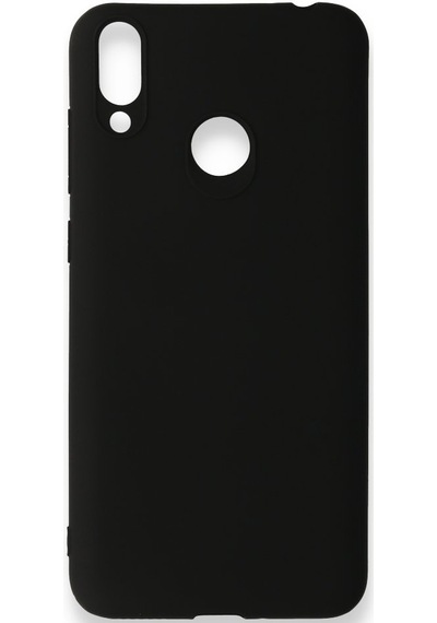 Huawei Honor 8c Kılıf Esnek Yapılı İnce Standart Ruber Kapak Ryc/first Siyah