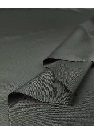 Koyu Yeşil Renkte Astarlık Mat Saten Kumaş 145x290cm-10959 Yeşil