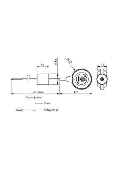Emas Skf-20 Seviye Kontrol Flatörü 1 Faz-20m Kobra
