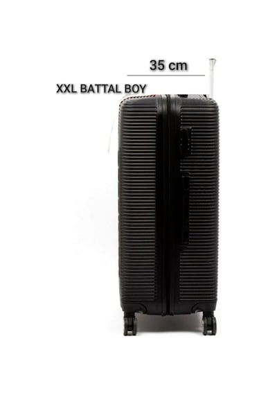Esbuik Travel Polo Xxlbattal Boy Dev Boy 90 Cm Valiz & Bavul Siyah