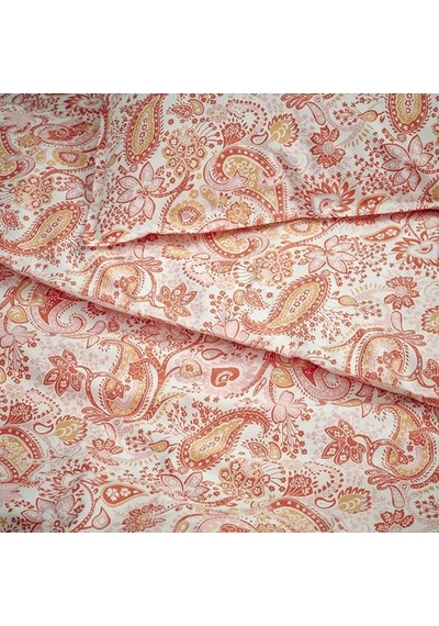 Ikea Rodgersıa Çift Kişilik Nevresim Seti, Pembe-beyaz, 240x220/50x60 Cm