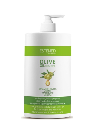 Estemed Extra Virgin Olive Oil Rejuvaneting Yenileyici Şampuan 500 ML