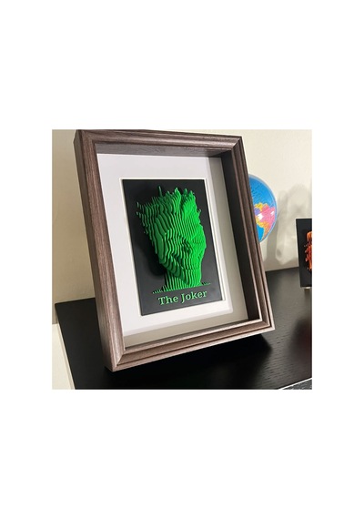Joker Katmanlı Joker Heykeli 150x220 Mm Yeşil - 694546907