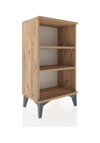 Arges Komodin Tek Raflı Tek Çekmeceli 44x30x80 Çam-çam Çam