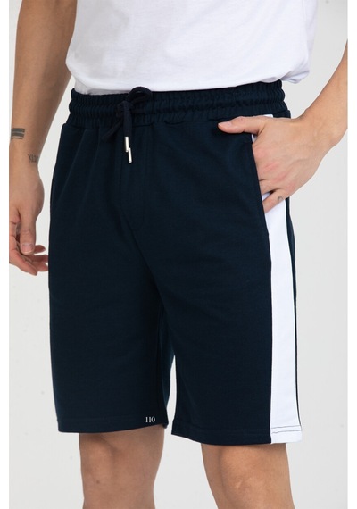 Twenty3 Erkek Basic Şerit Detaylı Cepli Şort 001
