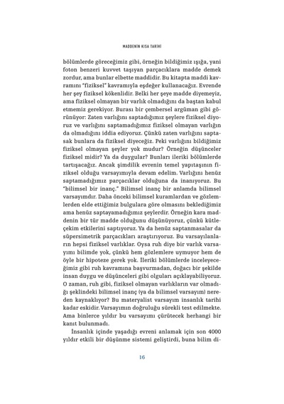 Maddenin Kısa Tarihi