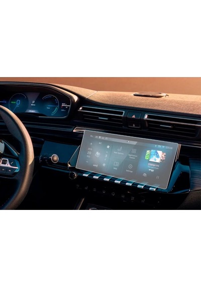 Peugeot 508 10 İnç Mat Ekran Koruyucu Multimedya Şeffaf