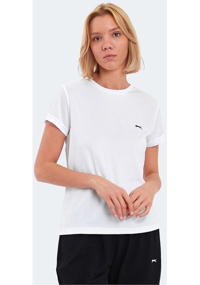 Slazenger RACING Kadın  Beyaz Tişört