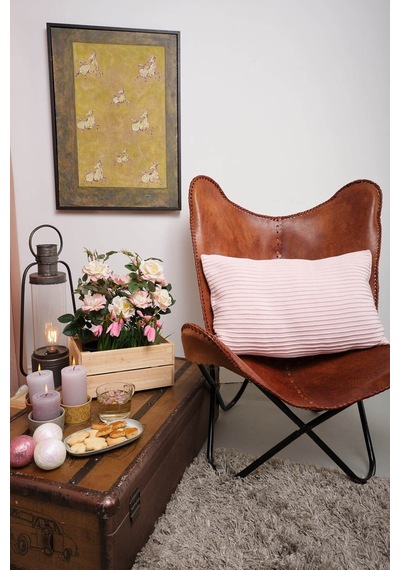 Peraluna Free Pıllow %100 Organik Pamuk Triko Yastık Kılıfı 60x40 Cm Toz Pembe - Toz Pembe