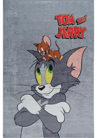 Karaca Home Dekoratif Art Tom Ve Jerry Bebek Çocuk Genç Odası Halısı Bebek Çocuk Genç Odası Halısı