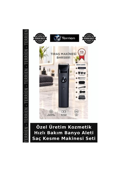 Özel Üretim Kozmetik Hızlı Bakım Banyo Aleti Saç Kesme Makinesi Seti