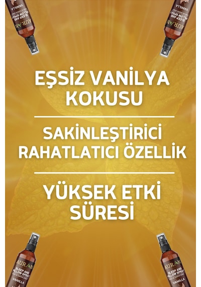 Auran Vanilya Uyku ve Yastık Spreyi 50 ML