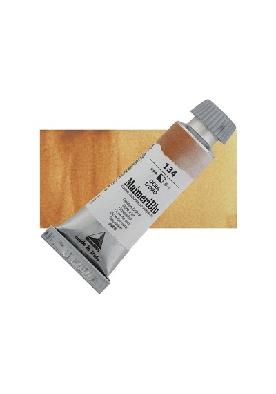 Maimeri Blu Tüp Sulu Boya 12 Ml S1 No 134 Golden Ochre