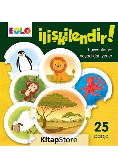 Ilişkilendir! / Hayvanlar ve Yaşadıkları Yerler 25 Parça
