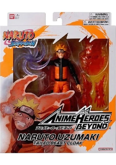 37711 Anime Heroes Naruto 16 Cm Figür - Uzumaki Figür Ve Aksesuar Seti
