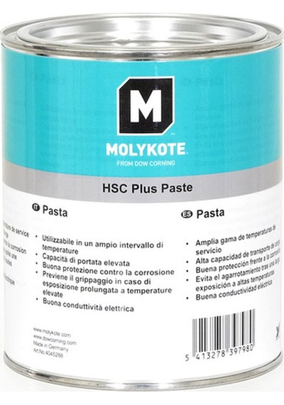 Molykote Hsc Plus Yüksek Sıcaklık Gresi 1 KG + 1100 ML