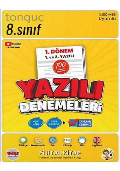 8. Sınıf Yazılı Denemeleri 1. Dönem 1 Ve 2. Yazılı