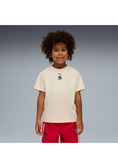 Puma X Paw Patrol Çocuk Geniş Kesim Grafik Baskılı Tişört 634939 87 Beyaz