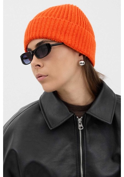 Buly Fitilli Örme Bere Orange